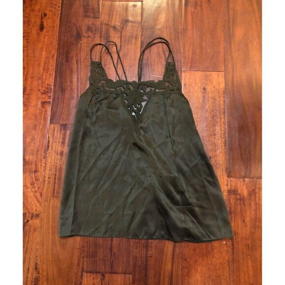 French connection 2 Silk camisole Lace tank - Picture 1 of 1